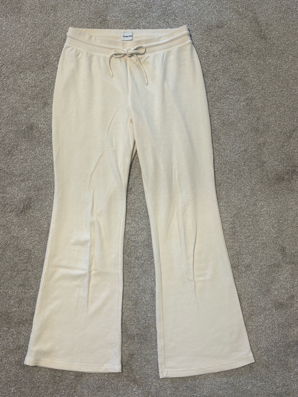 Aritzia Sunday Best Waffle Knit Pants
